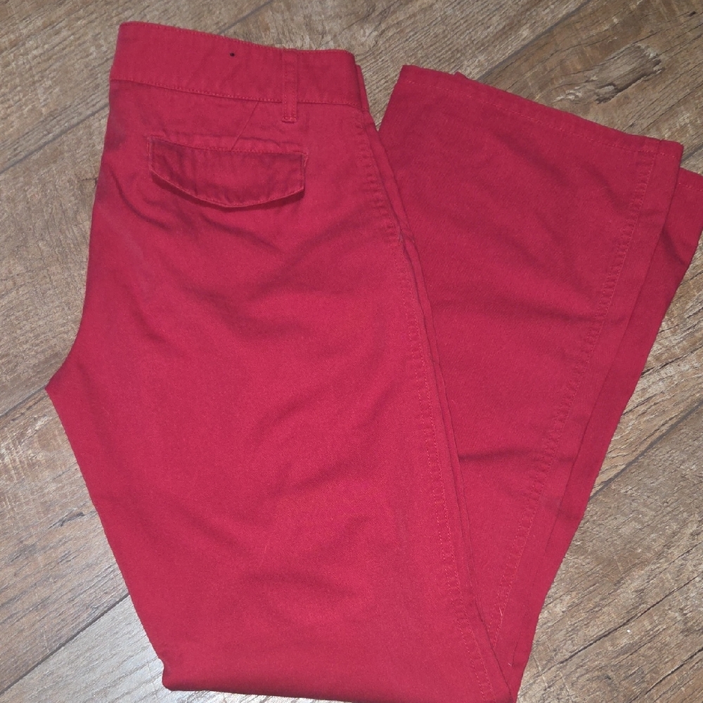 Volcom Stone Women's Flat Front Boot Cut Chino Pants